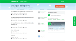 Desktop Screenshot of pilseta.lv